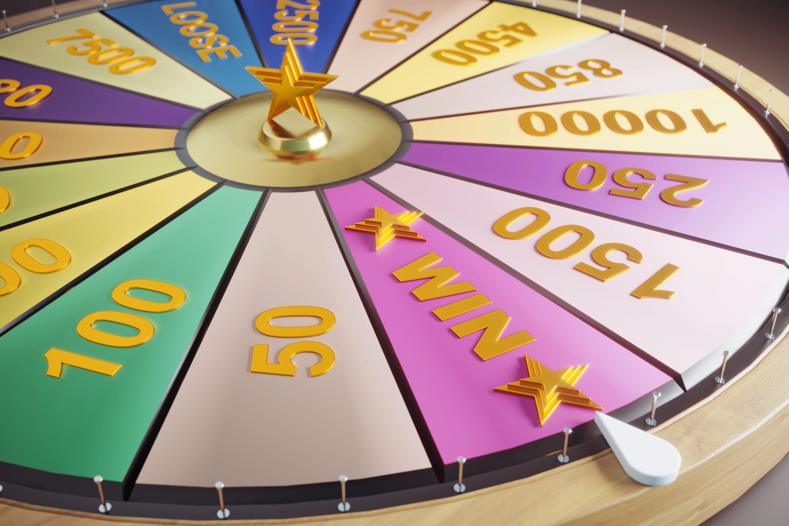 Prize wheel